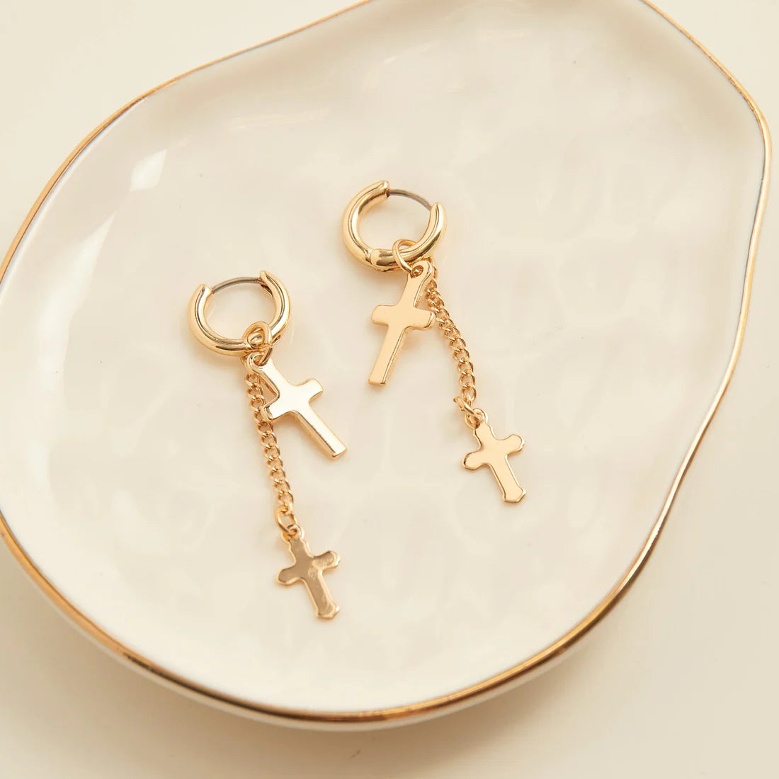 Jewelry-Earrings-Hoop-Crosses-Chain-Gold