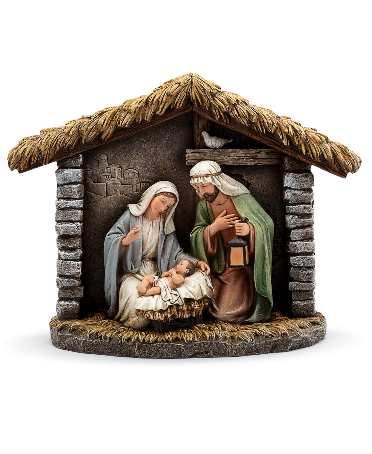 Statue-Holy Family Scene-9"