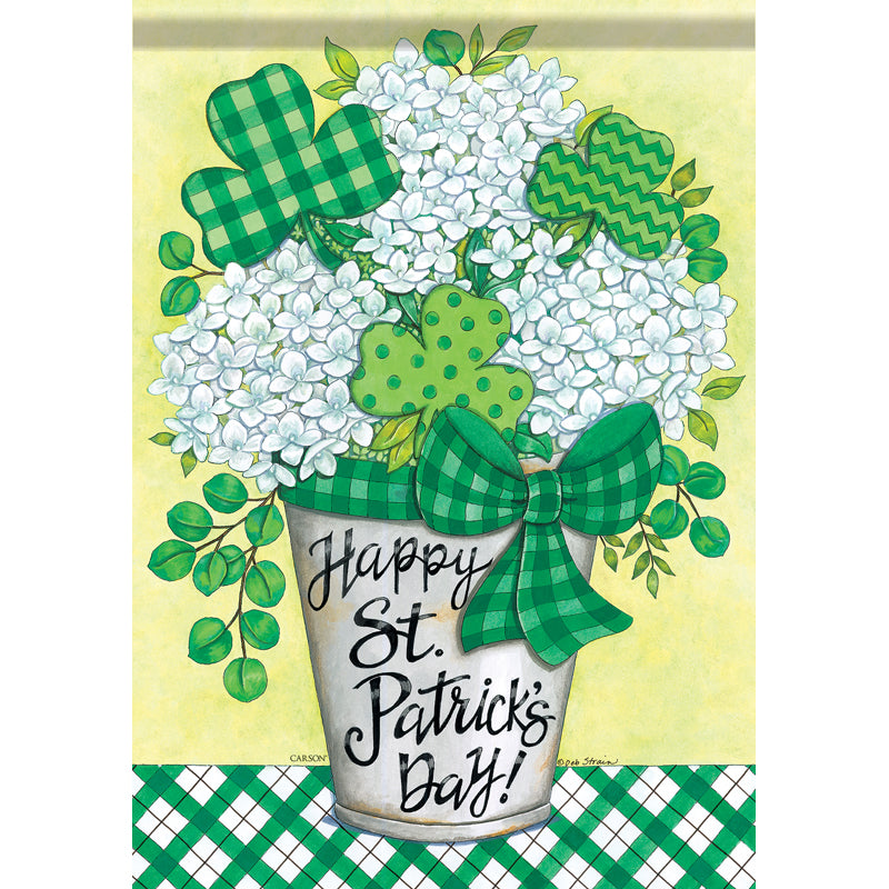 Garden Flag-St. Patrick's Bucket
