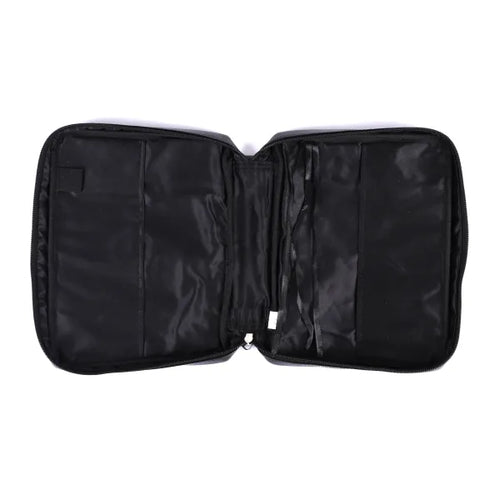 Bible Cover-XL-Black-Imitation Leather Cross