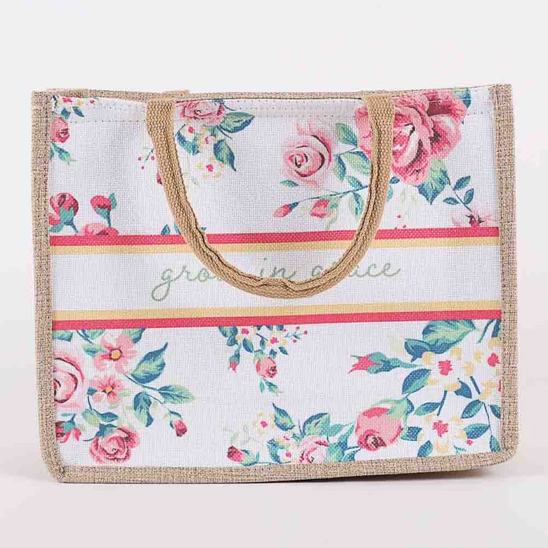 Tote-Canvas-Grow In Grace-Floral-53520