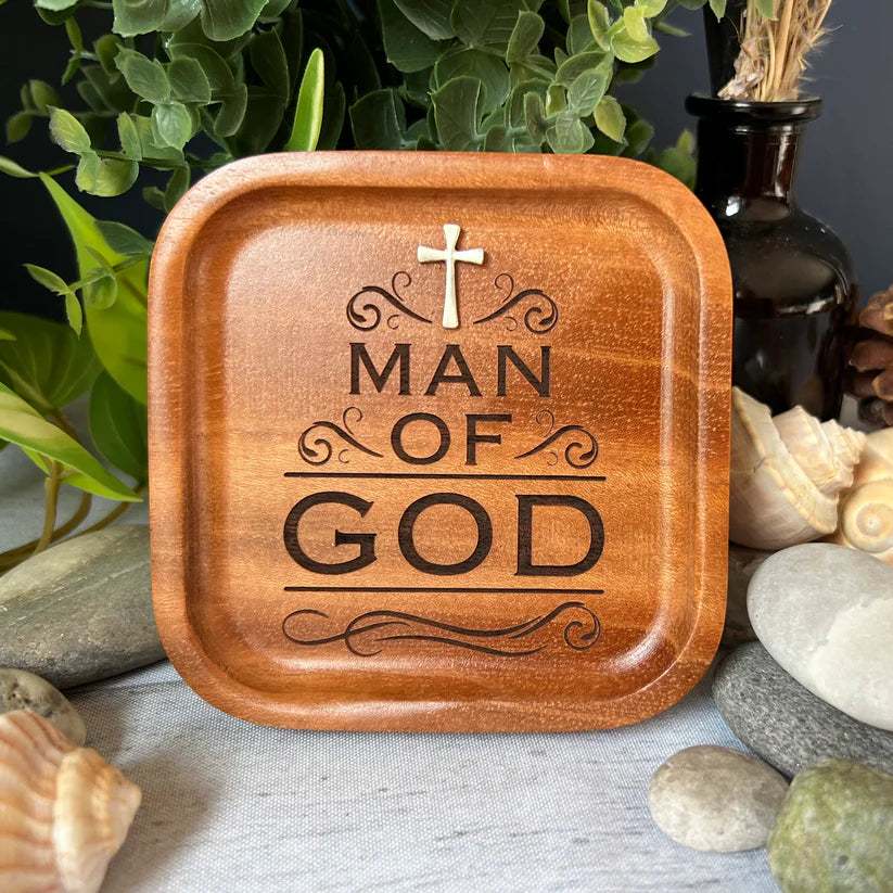 Trinket Dish-Cedar-Man of God