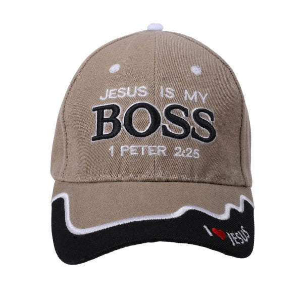 Cap-Jesus Is My Boss-Men's