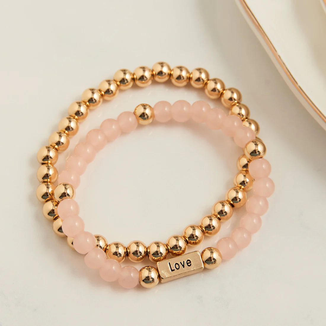 Jewelry-Bracelet-Rose-Pink-Beads