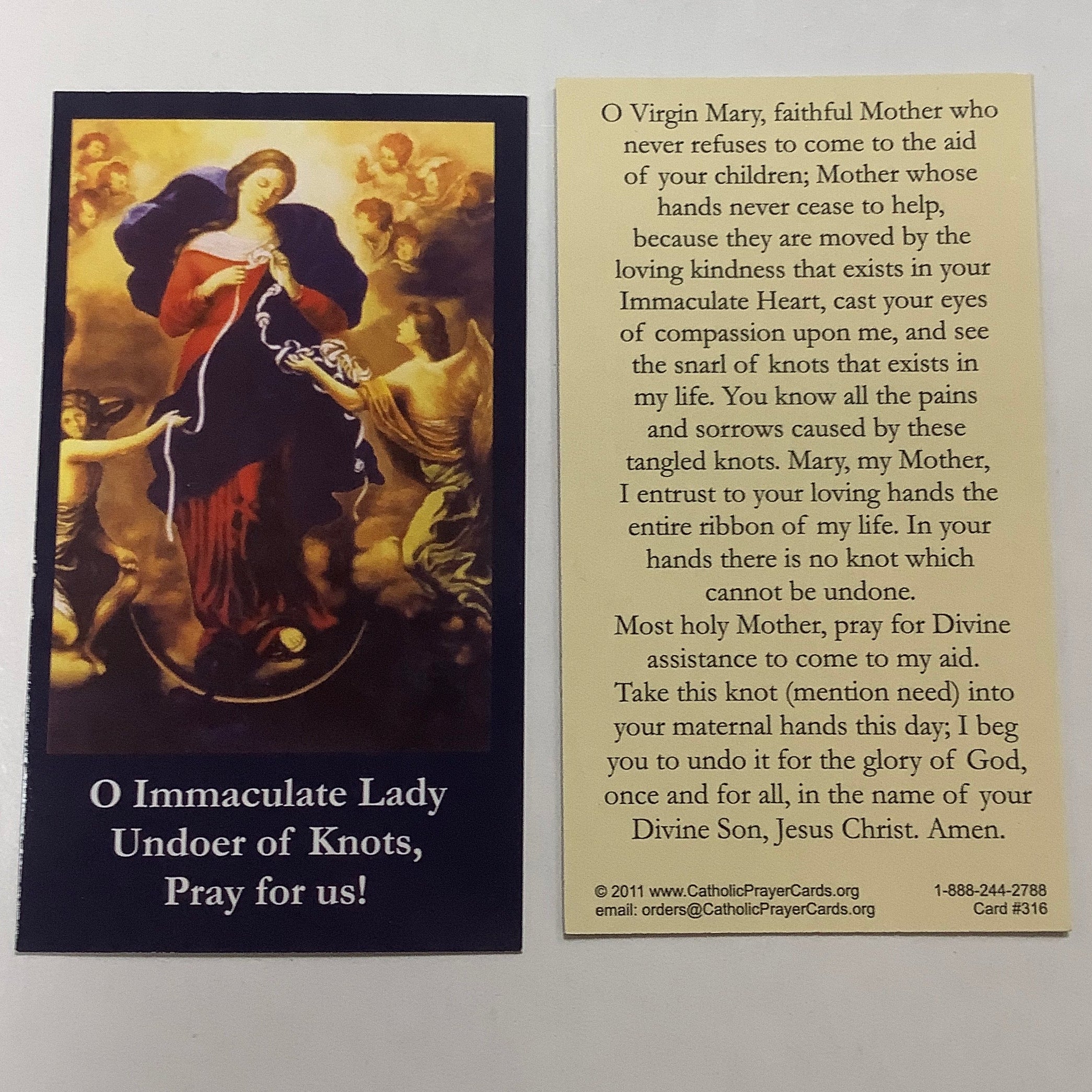 BM-#316/CPC-Our Lady Undoer of Knots