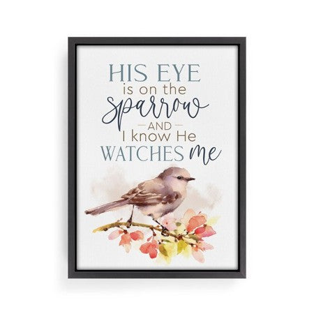 Plaque/HisEyeIsOnTheSparrow