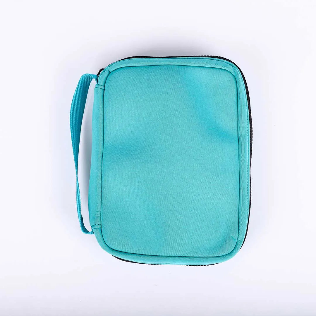 Bible Case-Neoprene Teal-Large