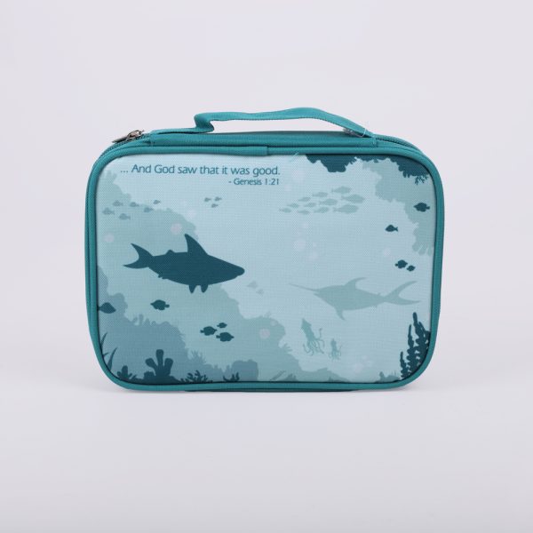 Bible Cover-Ocean-Blue-M