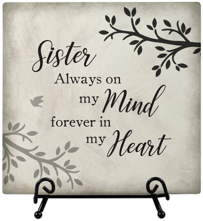 Plaque/6"/Easel/Sister Comfort