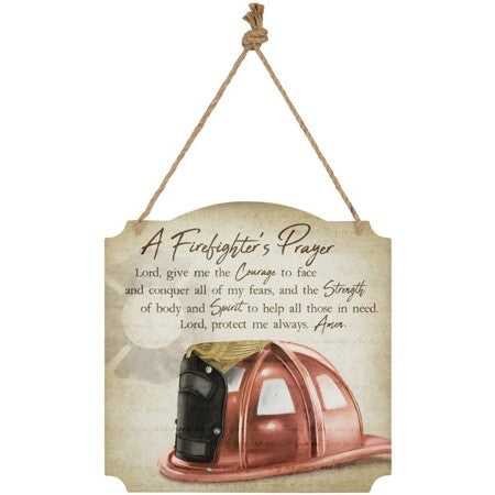 MetalWallSign/FirefighterPrayer