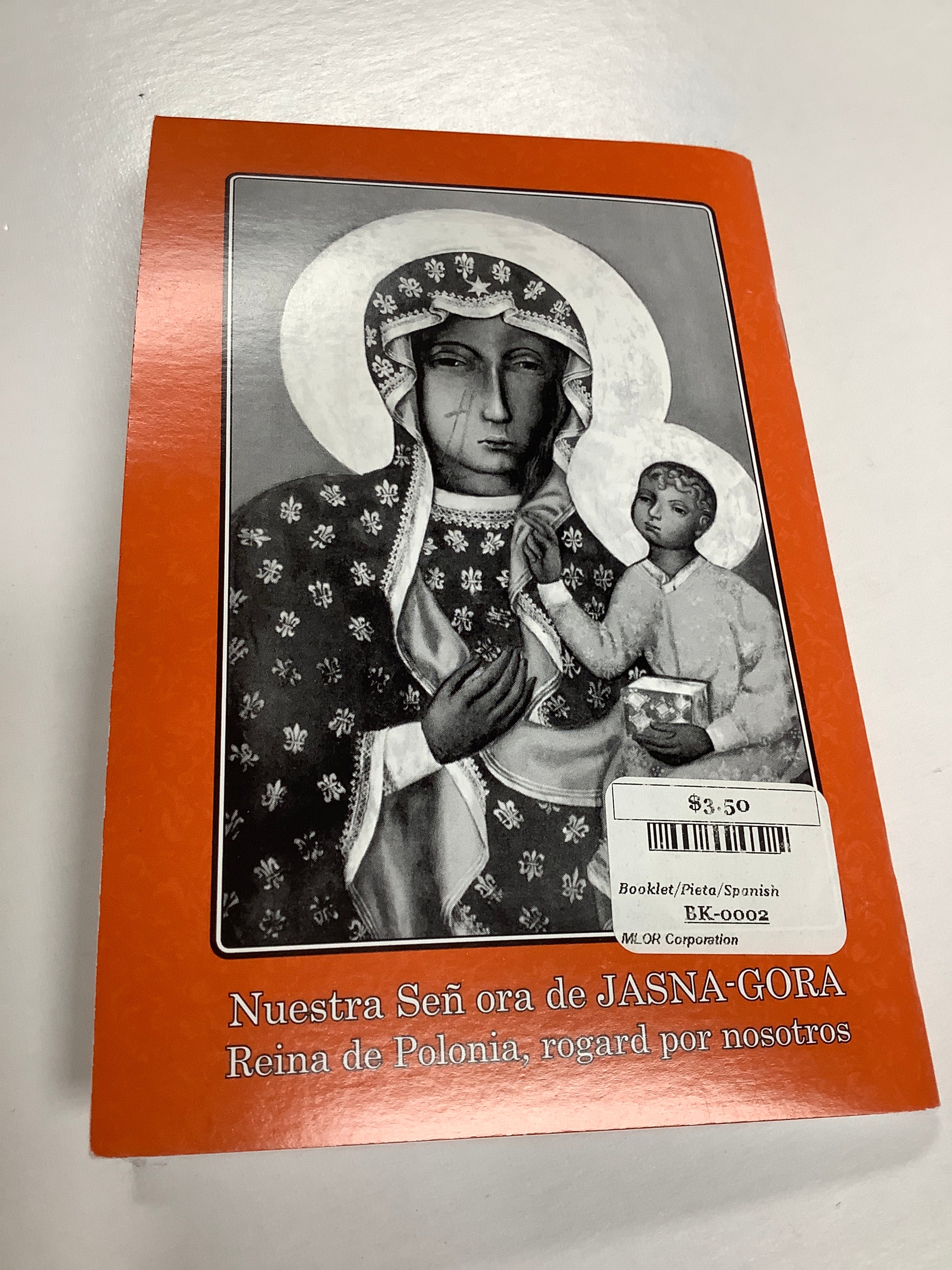Booklet/Pieta/Spanish