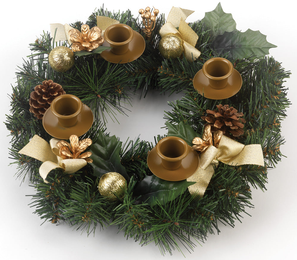 Advent Wreath/Tradit Pine Cone