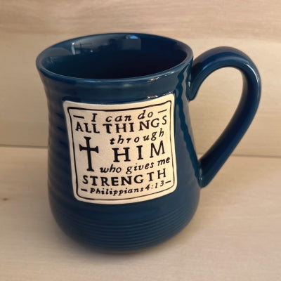 Mug/I Can Do All Things/Pottery