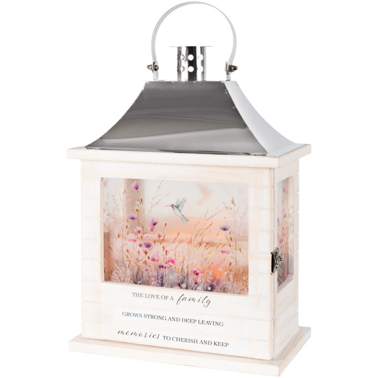 Lantern-Wooden Slat-Love of A Family