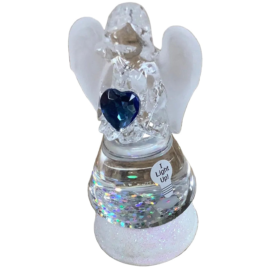Angel/Lt Up/Birthstone/Acrylic