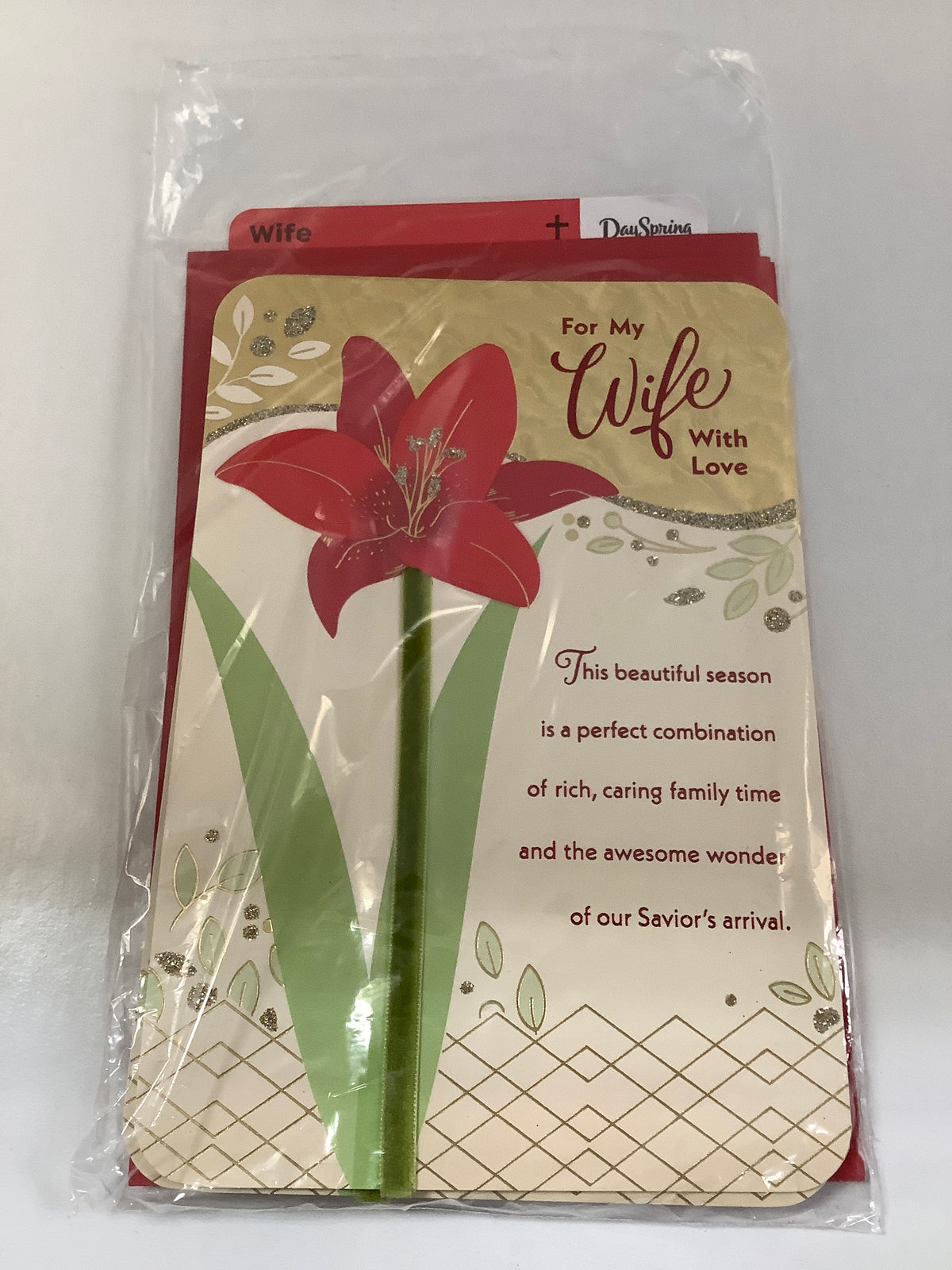 Card-Wife-Christmas-Red Flower-6240772