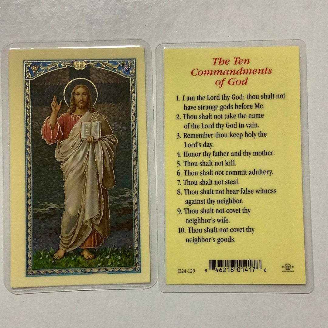 BM-laminated-Ten Commandments-E24-129