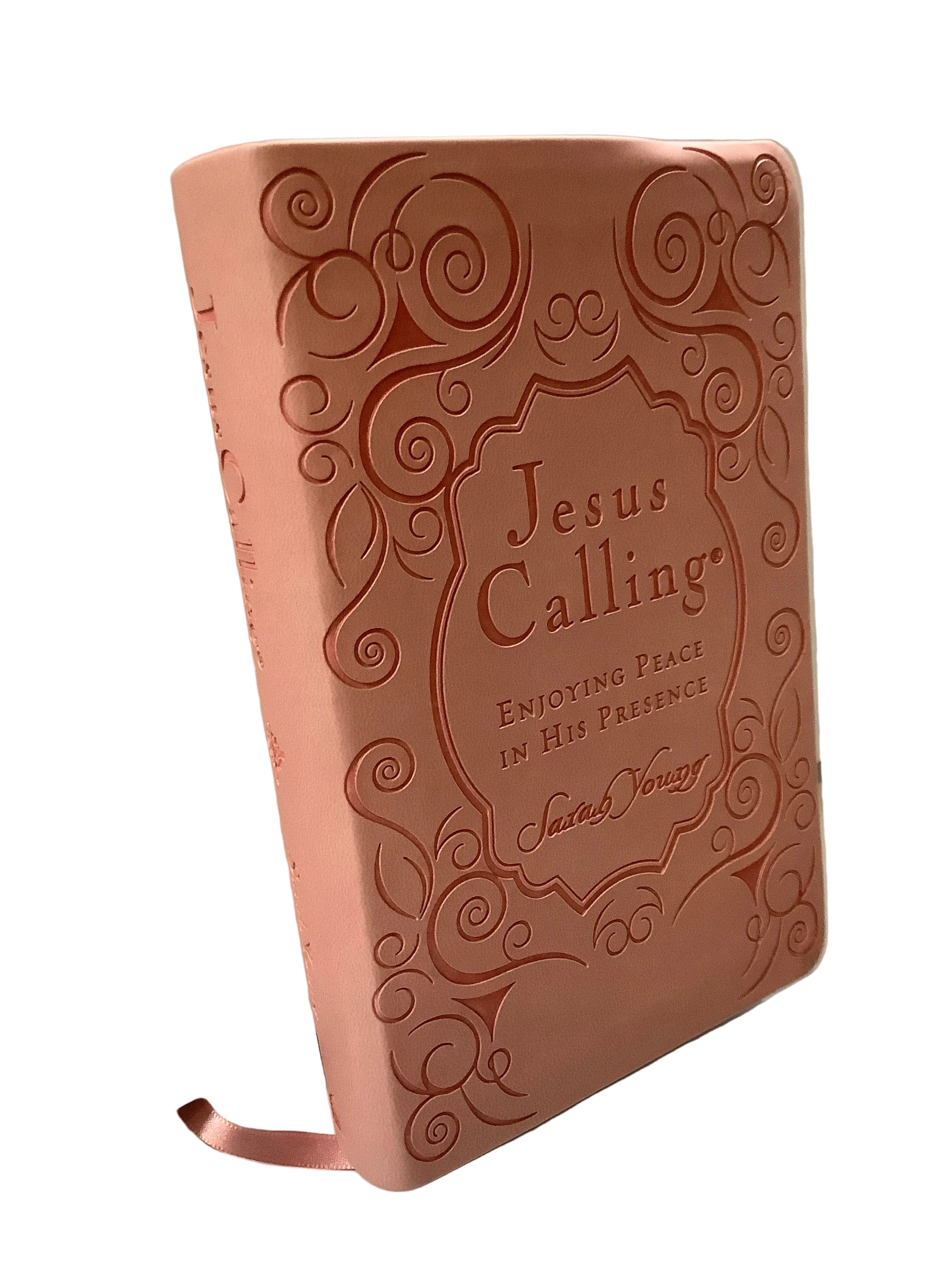 Book/Jesus Calling/Leather/Pink