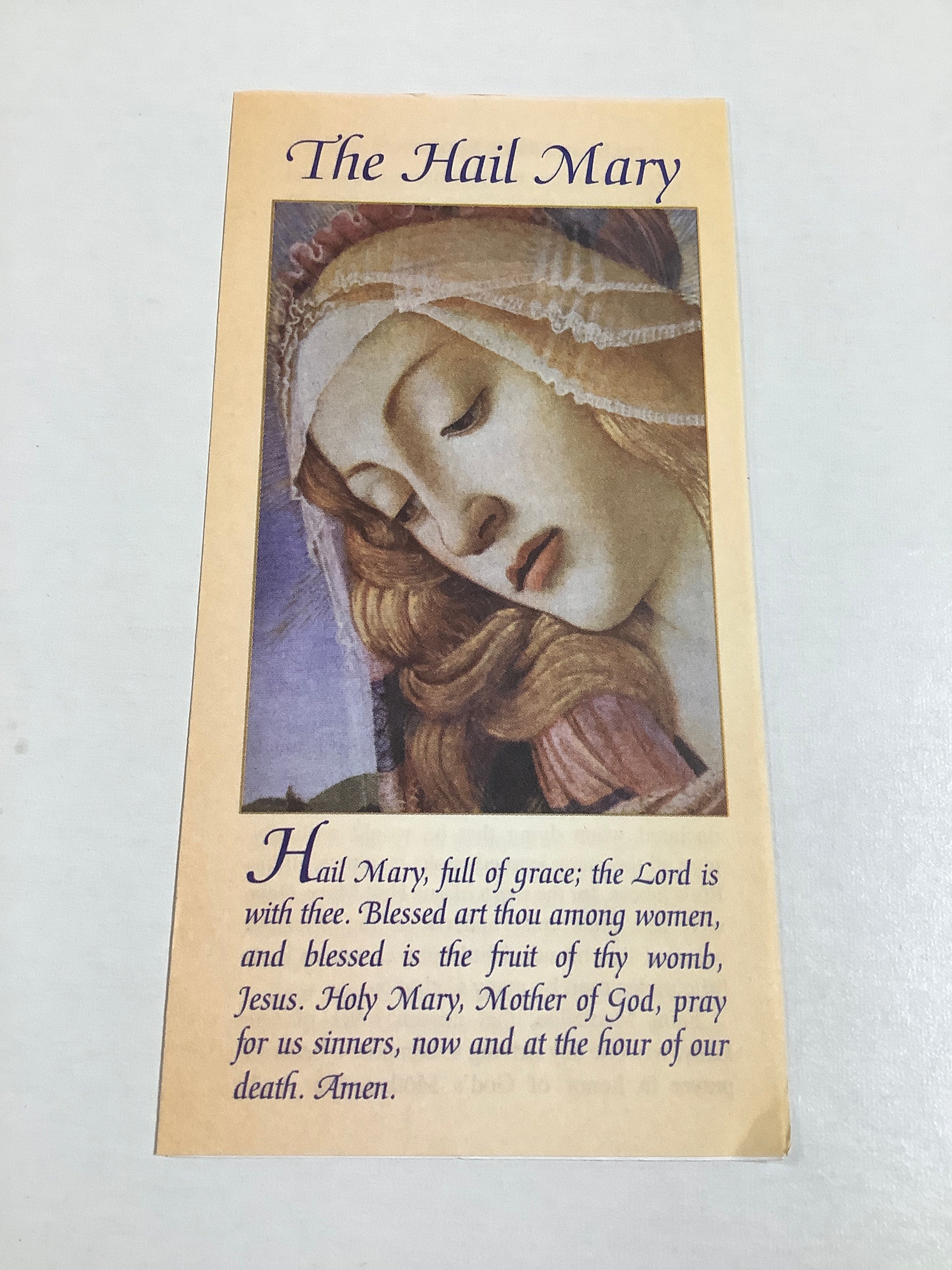 Pamphlet/Hail Mary