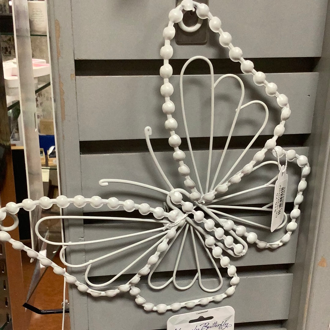 Butterfly-Wire-White-Beaded Edge-SM