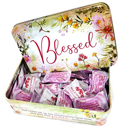Candy/Tin/Blessed/Straw&Cream