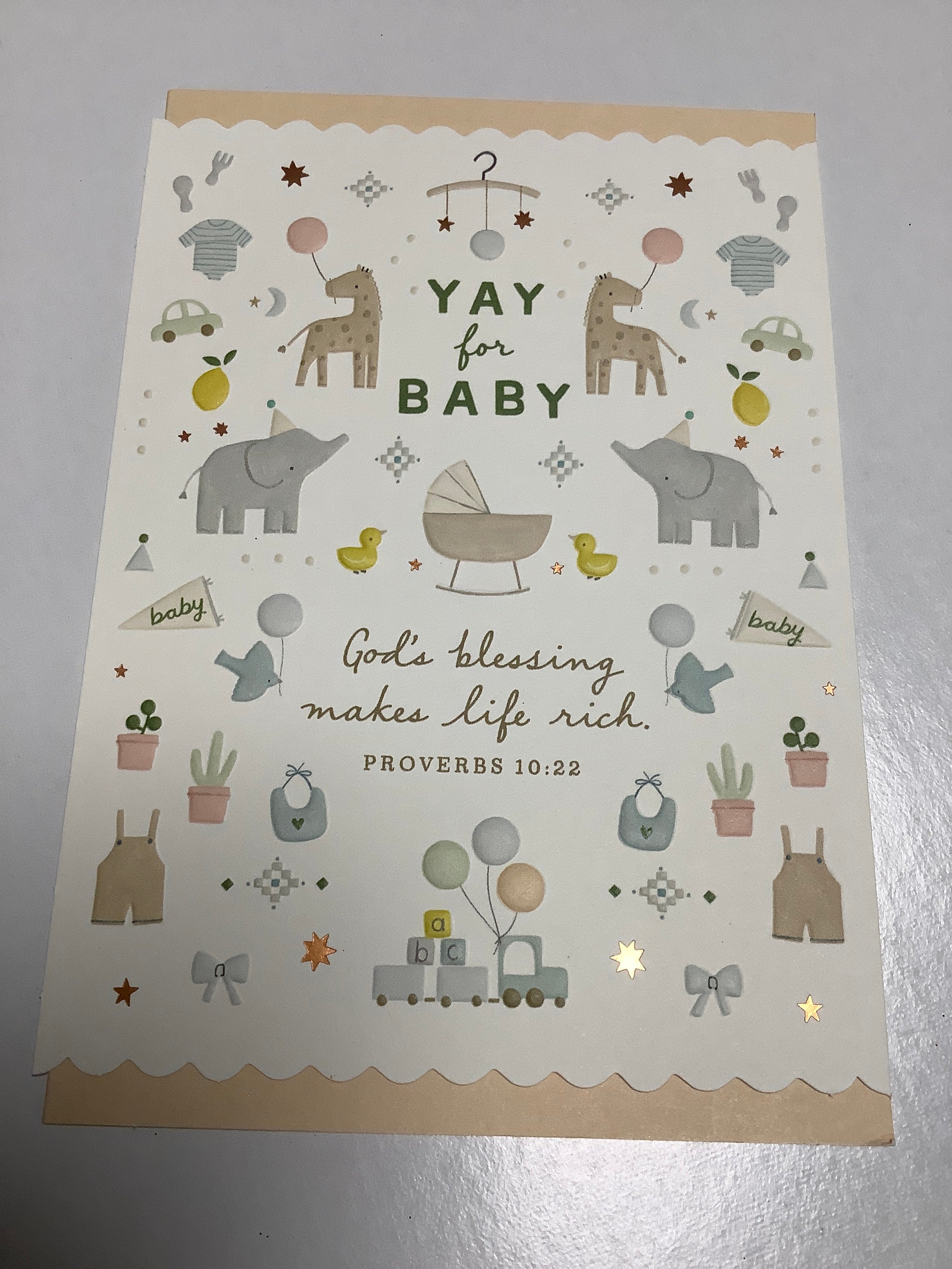 Card-Baby Congrats-U4350 (HC07)