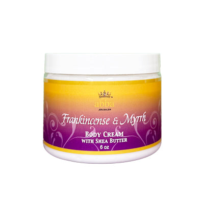 Body Cream w/ Shea Butter-Frank & Myrrh-6 oz.-FM-C