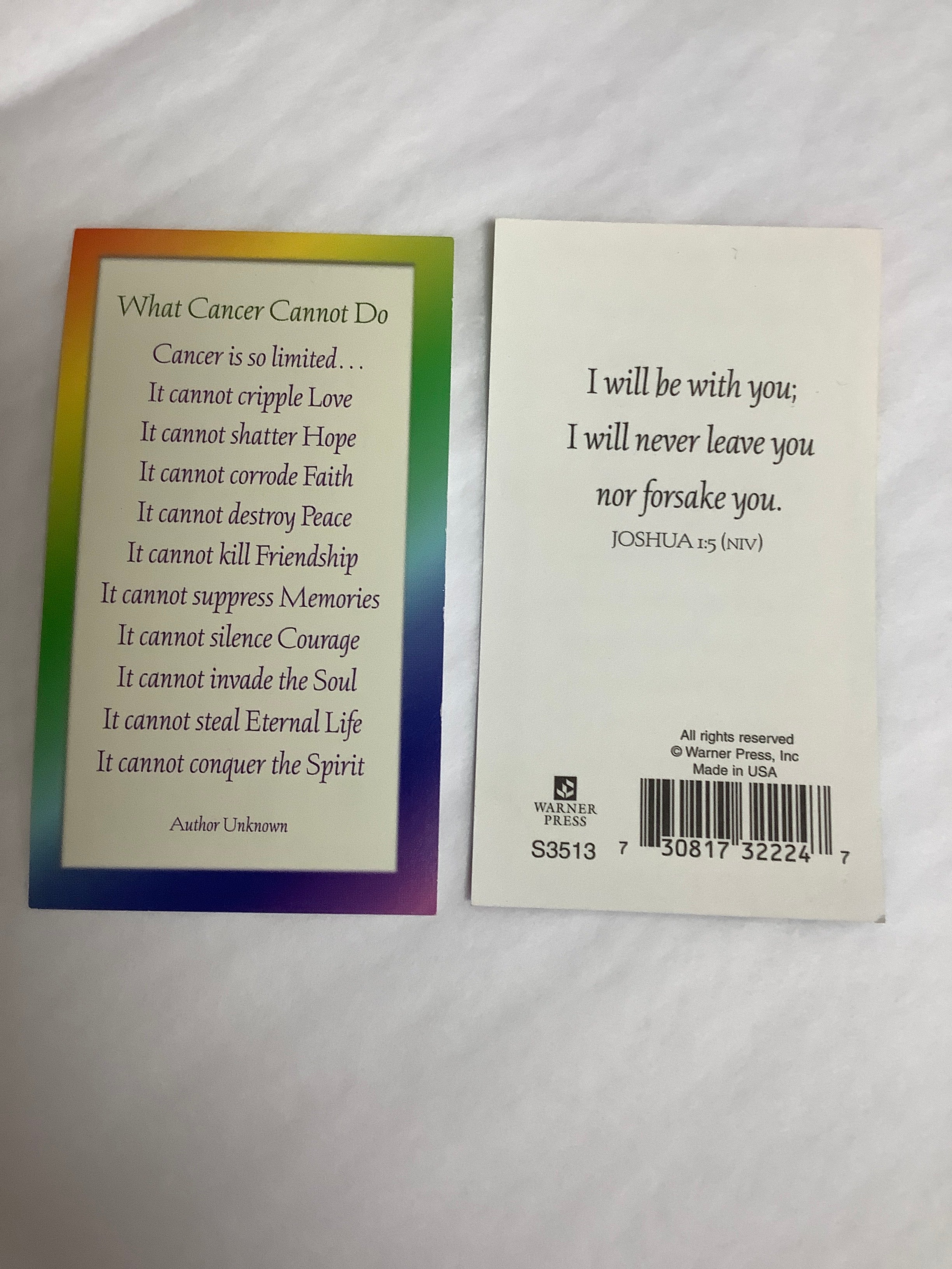 Bookmark-Small-What Cancer Cannot Do-S3513