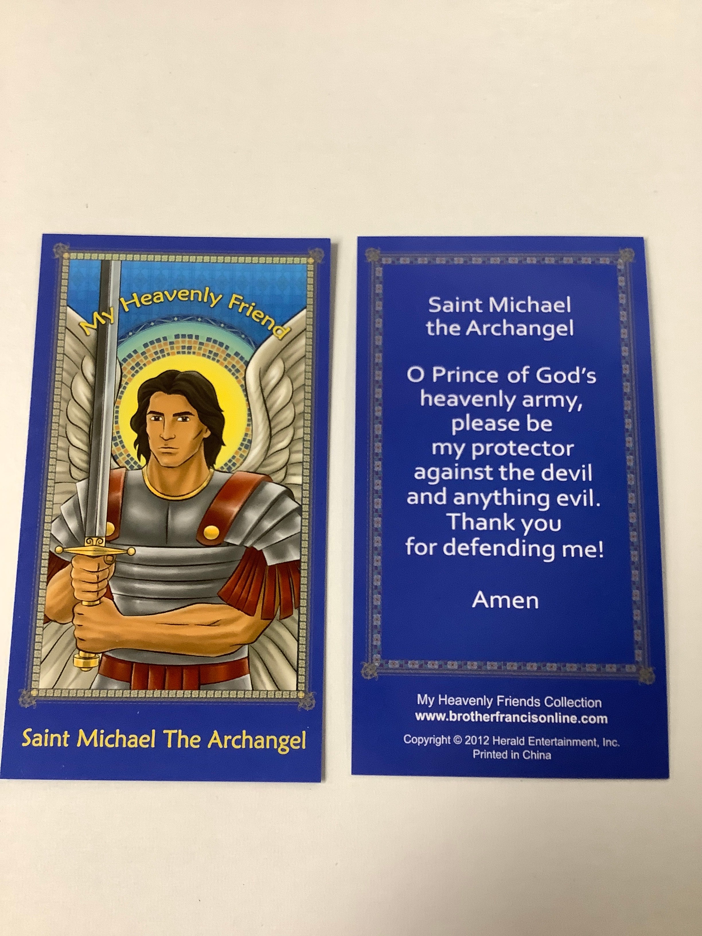 Prayer Card/My Heavenly Friend