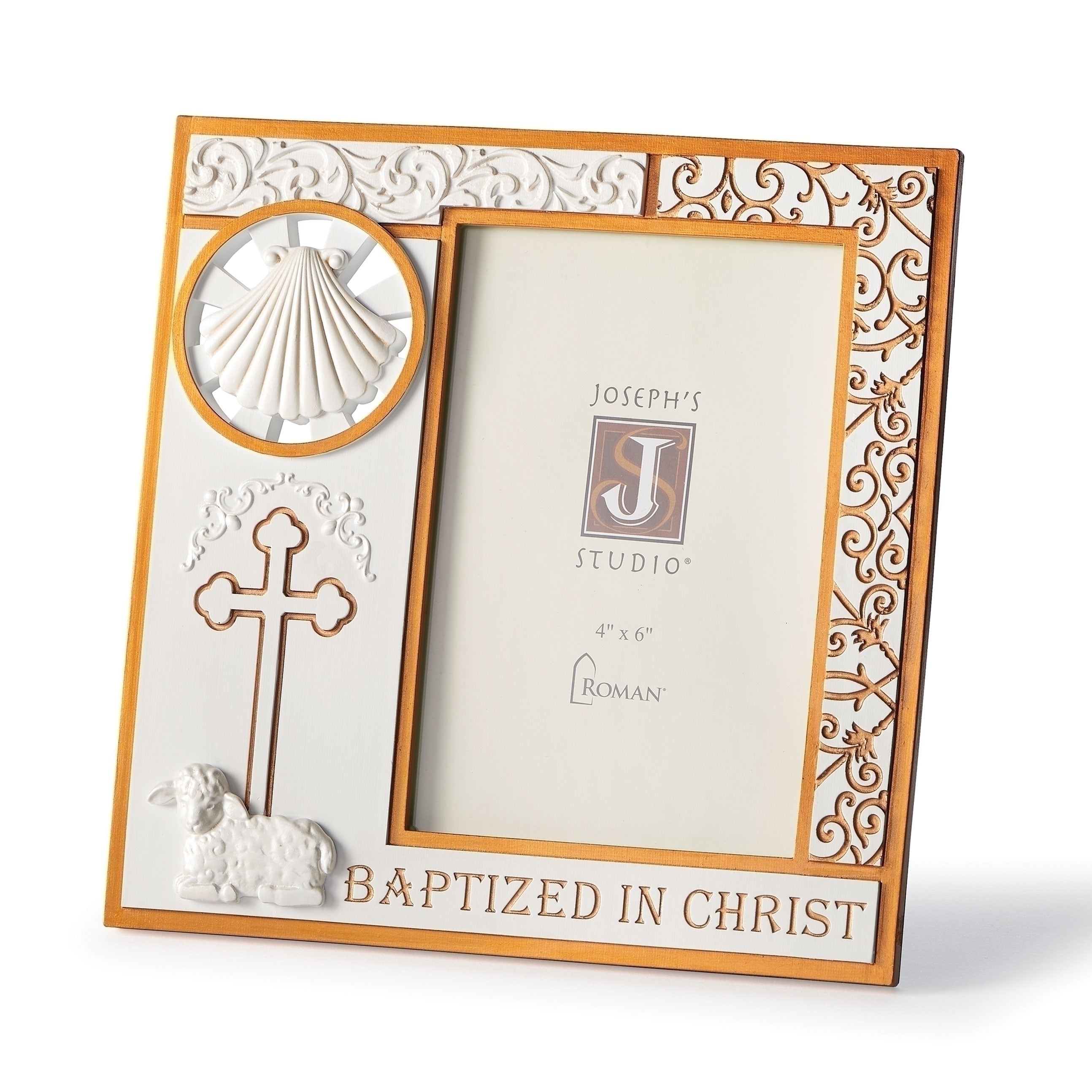 Frame/Baptism/4X6/Gold