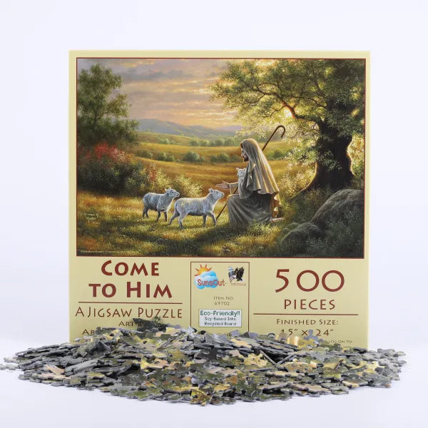 Puzzle-Come To Him-500 Pc 15X24