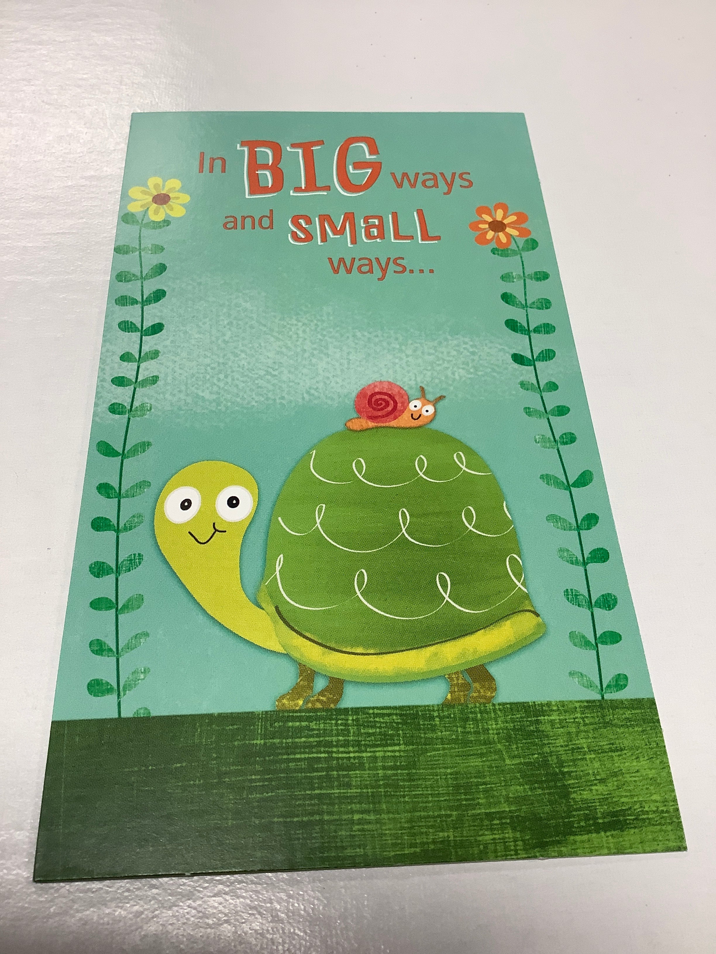 Card/LI-In Big ways and Small ways-74627
