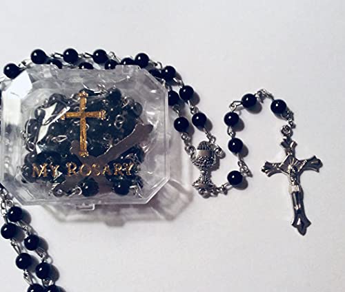 FC/Rosary/Black/Imin Pearl