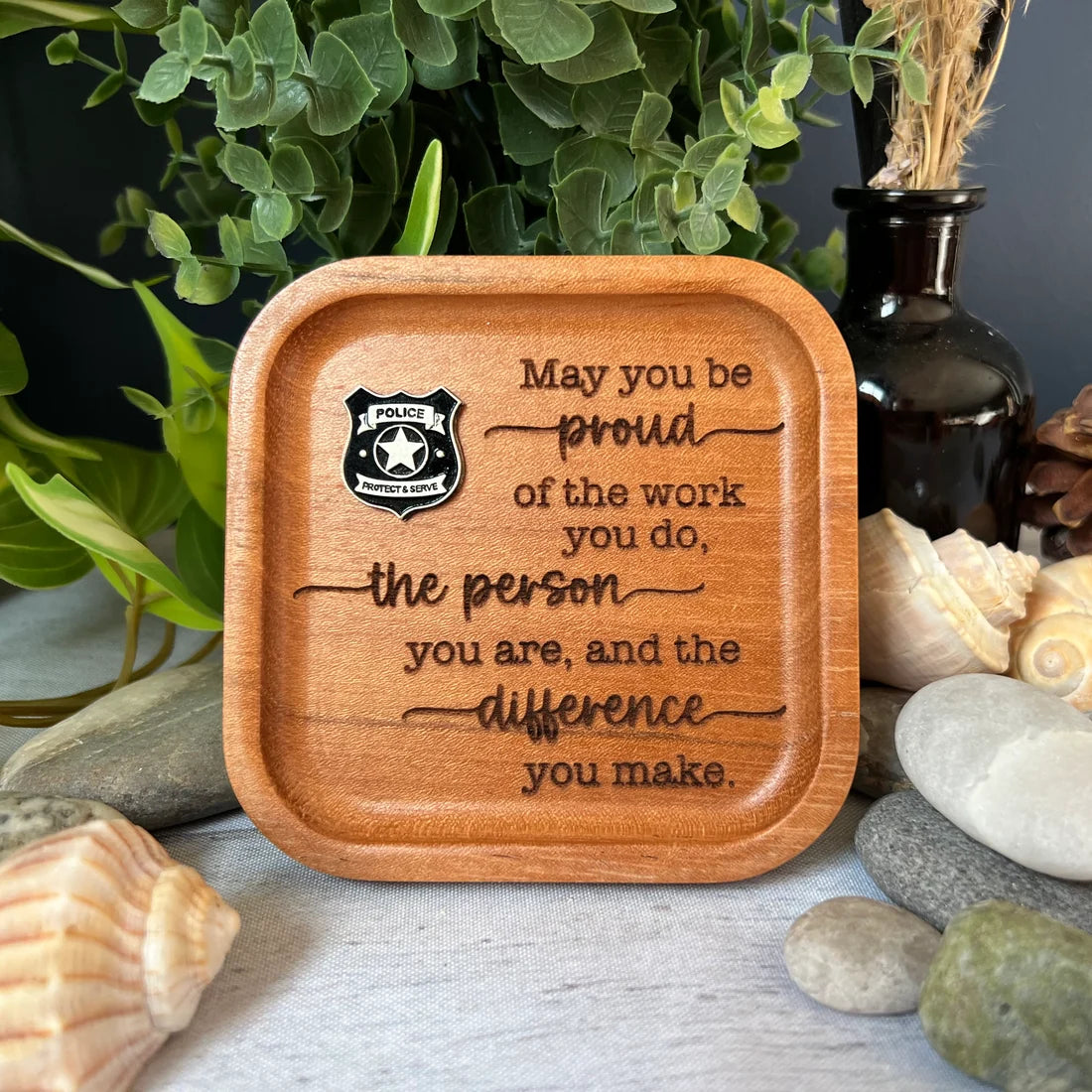 Trinket Dish-Police