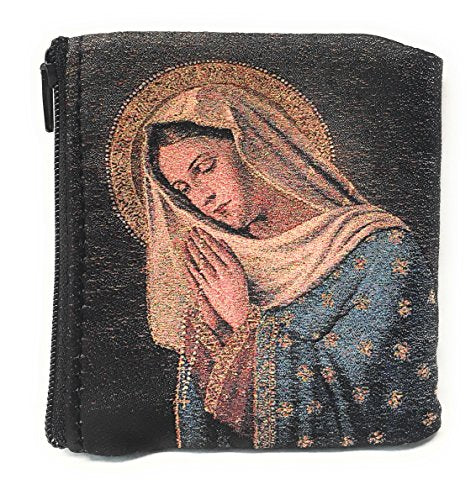 Rosary Case/Praying Madonna