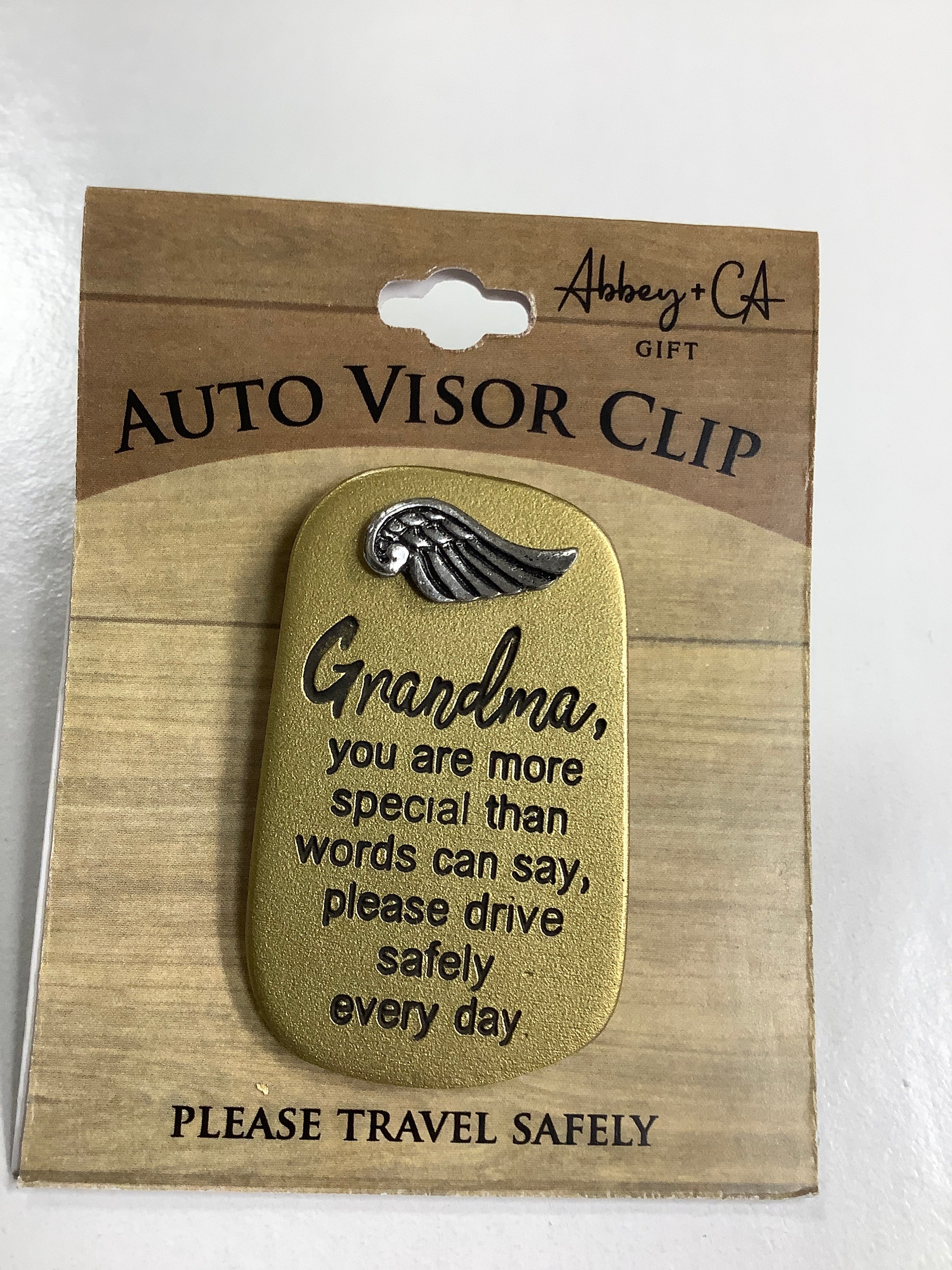 Visor Clip-Grandma-You Are More Special Than Words