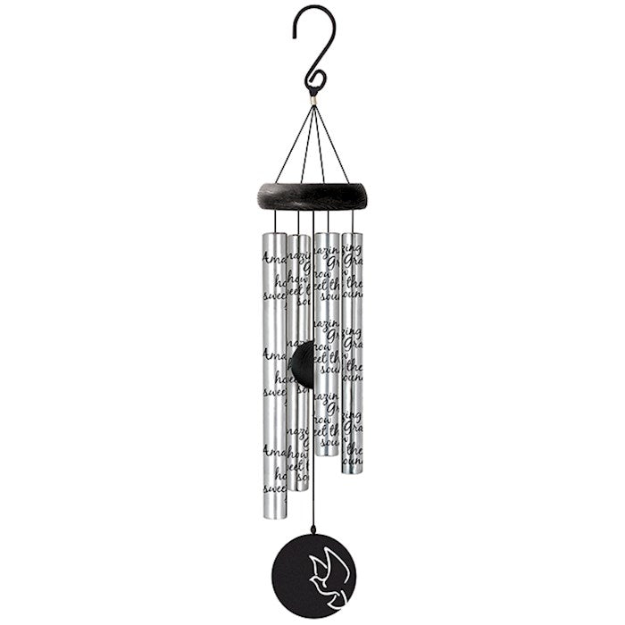 Windchime-21"-Amazing Grace-Silver-Sonnet