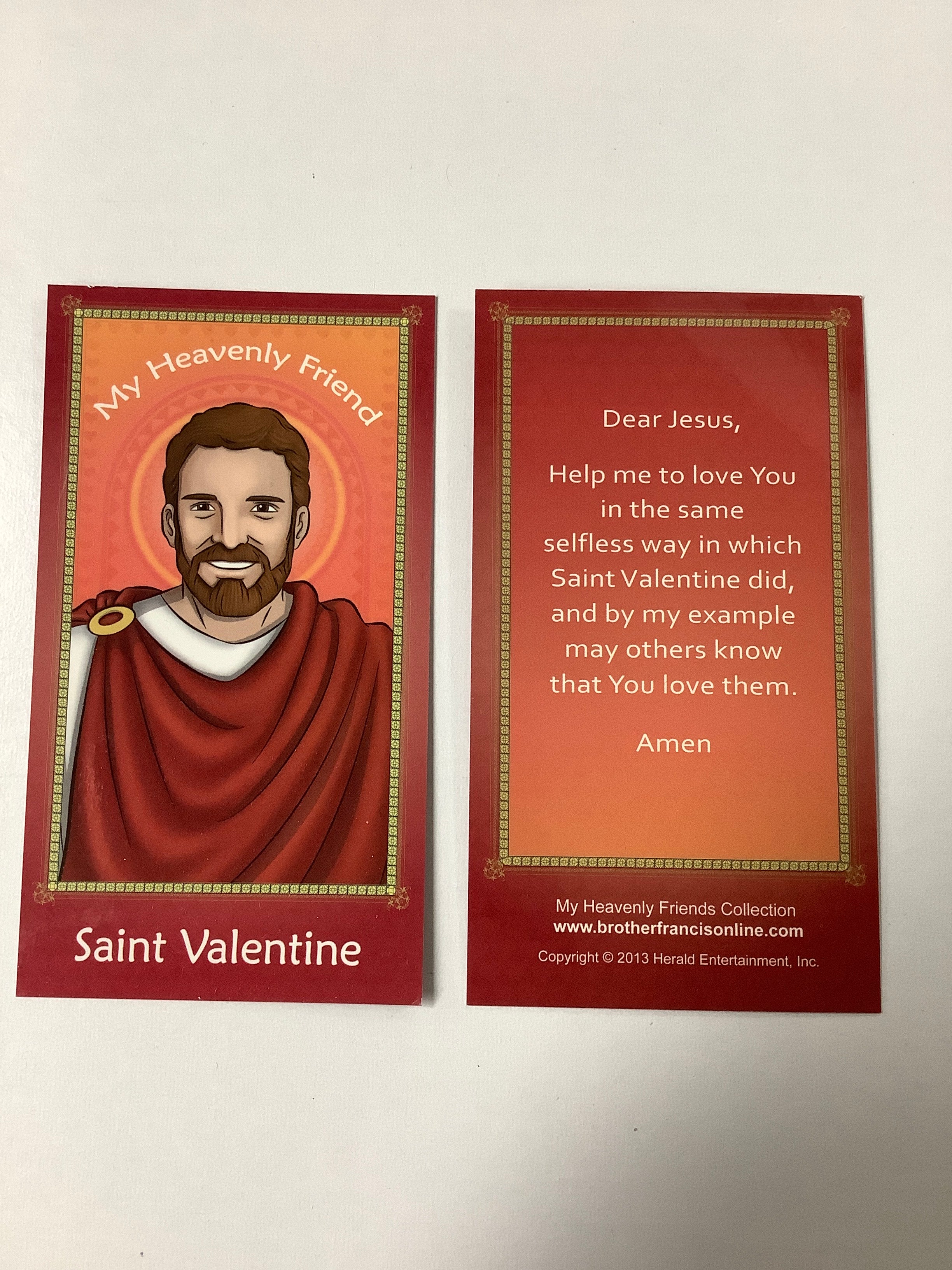 Prayer Card/My Heavenly Friend