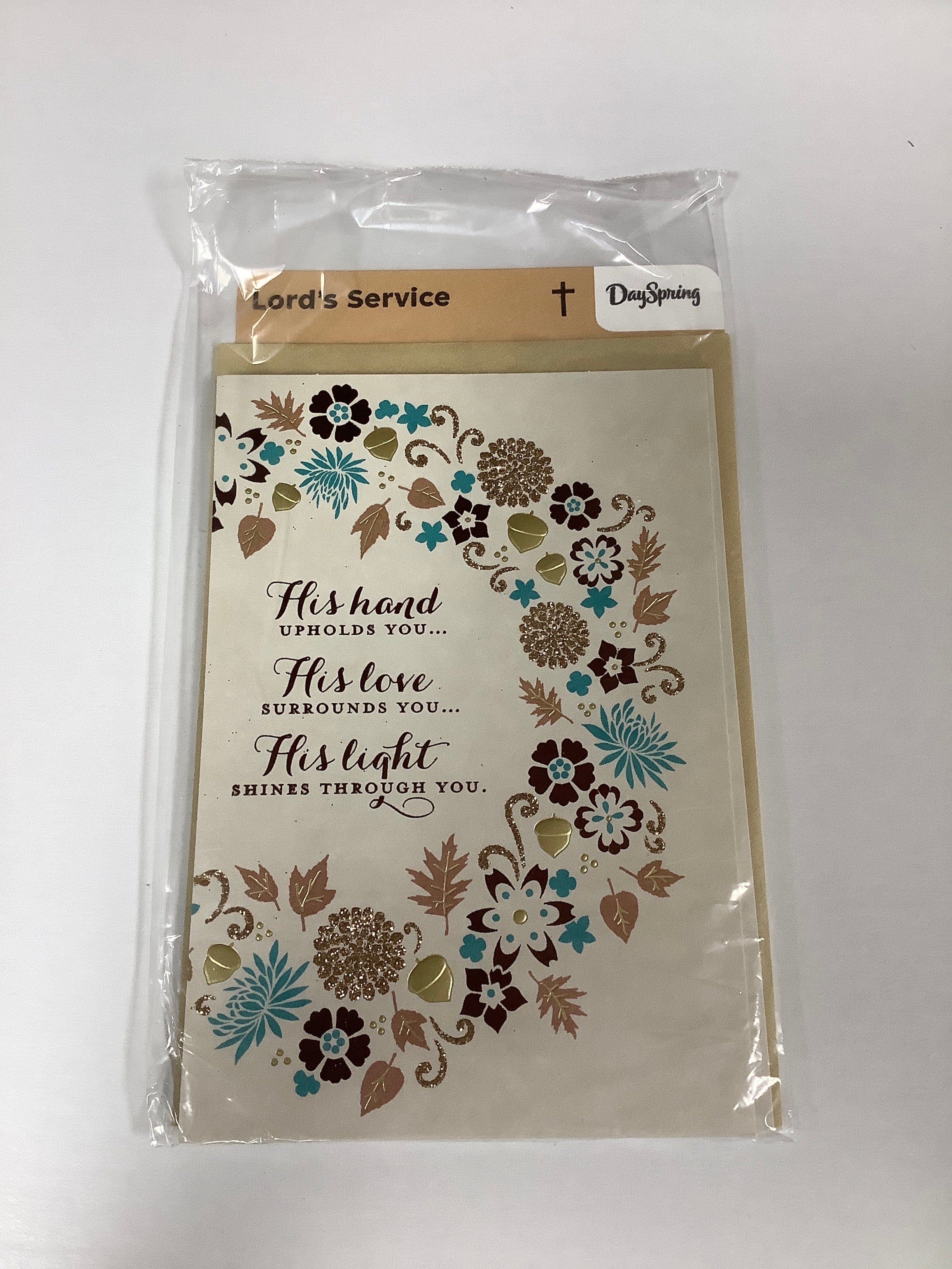 Card-Lord's Service-Leaf Pattern-88362