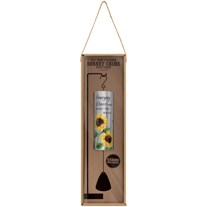 Windchime-12.5"-Cylinder With Stand-How Sweet The Sound
