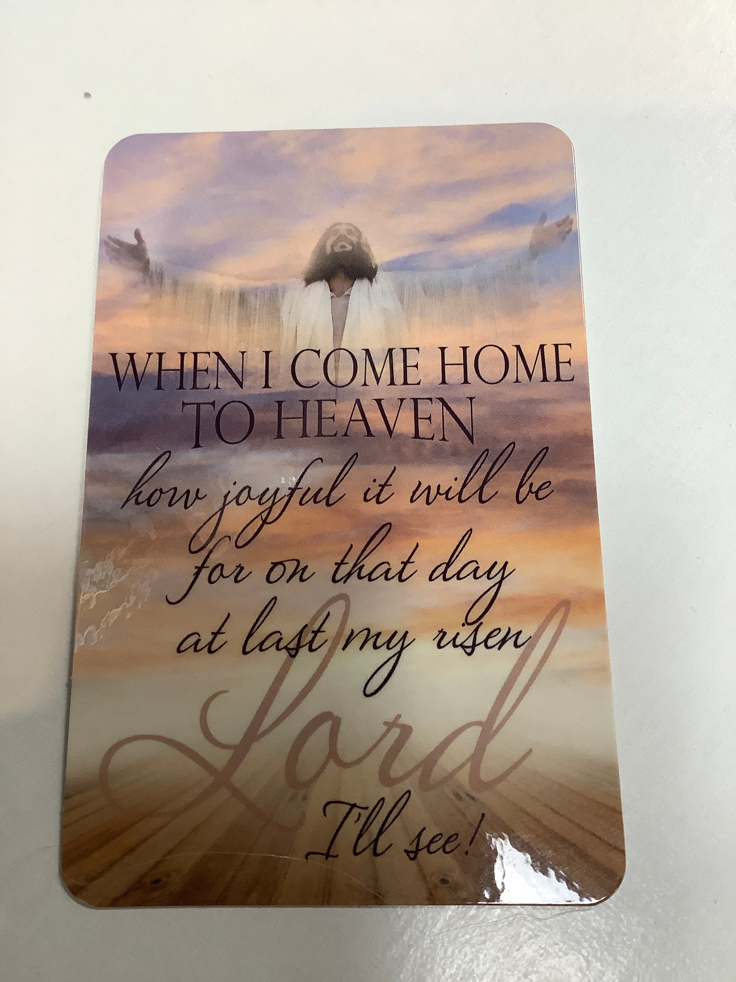 Bookmark/WhenIComeHome