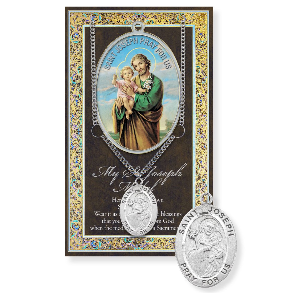 Necklace/Prayer to St Joseph