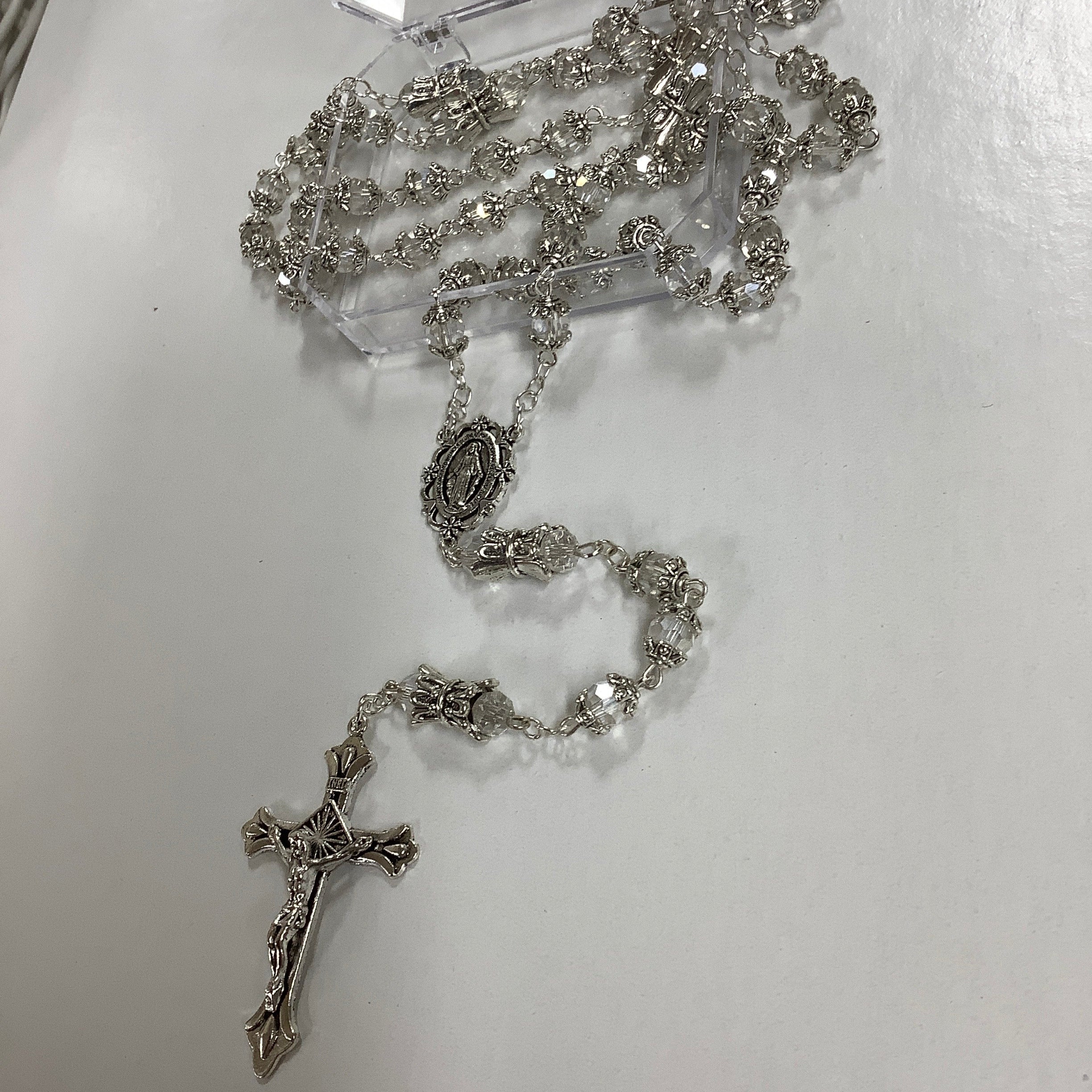 Rosary-Crystal Crown Style