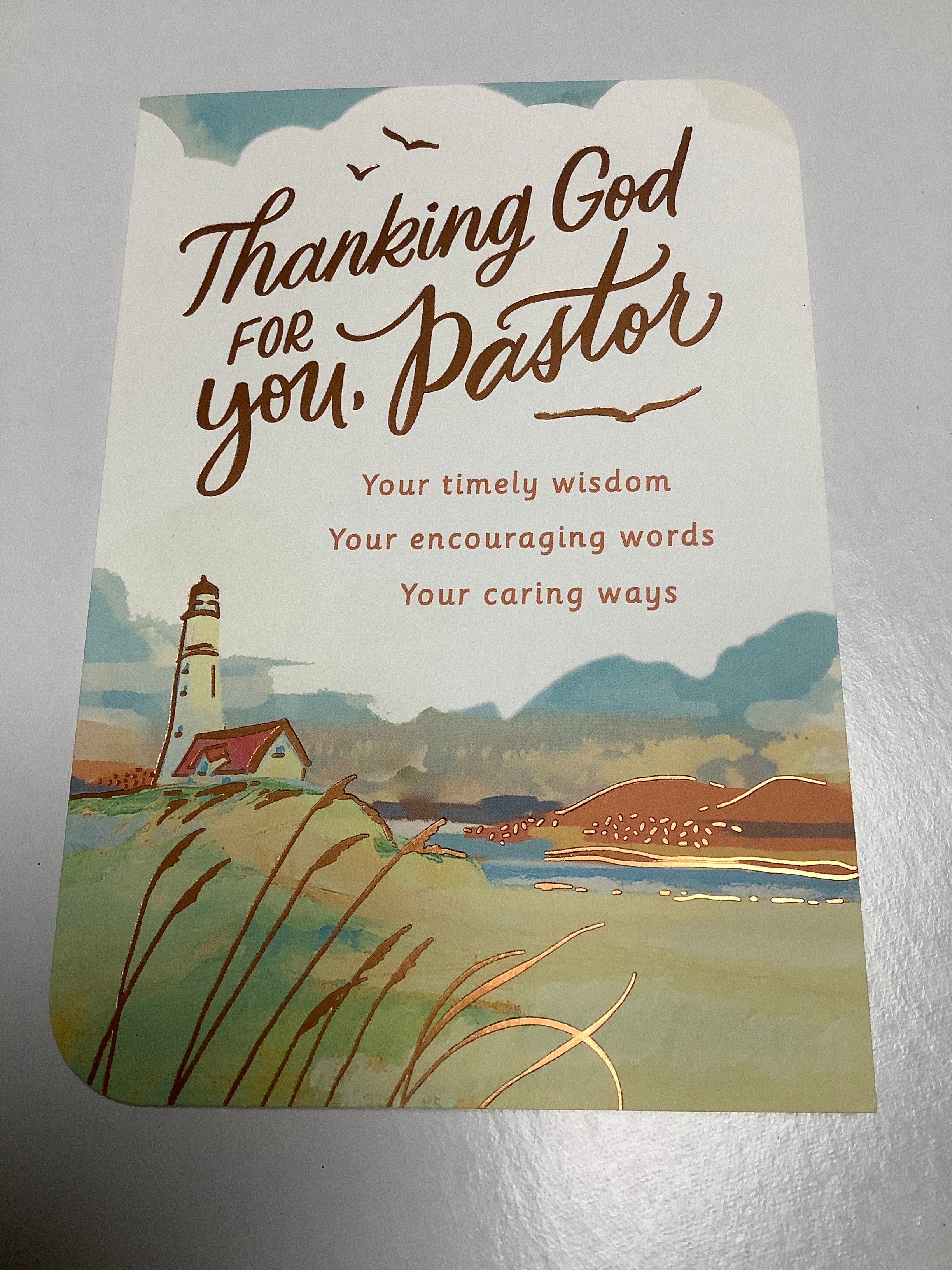 Card-Thank You-Pastor-U4322 (C052)
