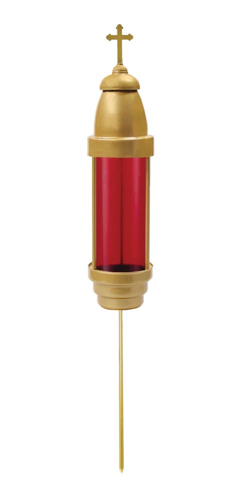 Memorial Light-Red-Greek-Straight Spike
