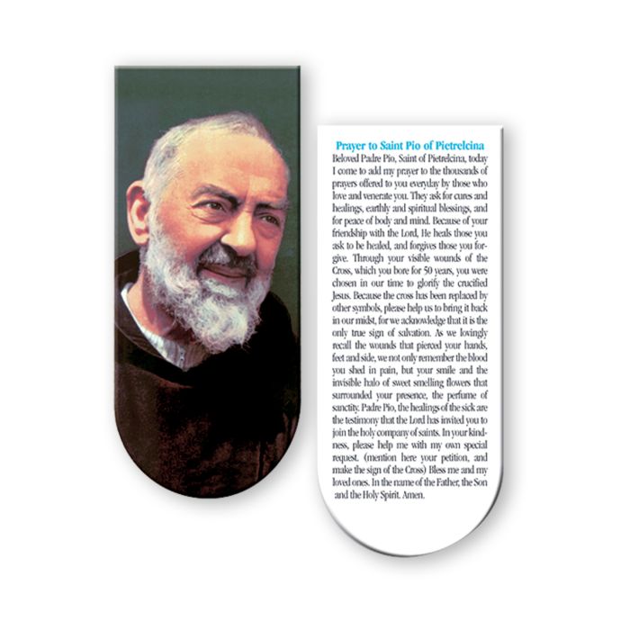 Bookmark-Magnetic-Prayer-St Pio