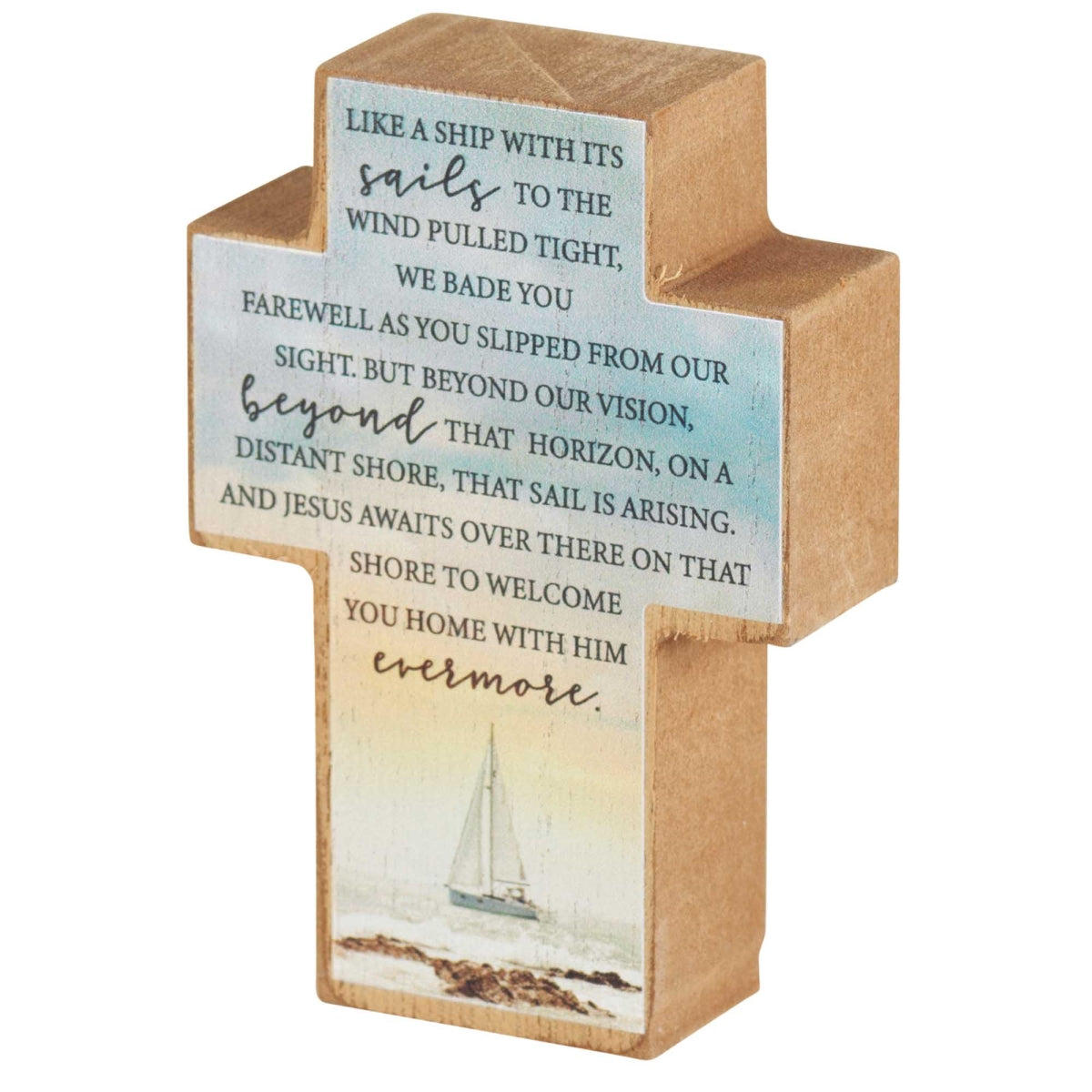 Plaque/Cross/Tabletop/Sailboat