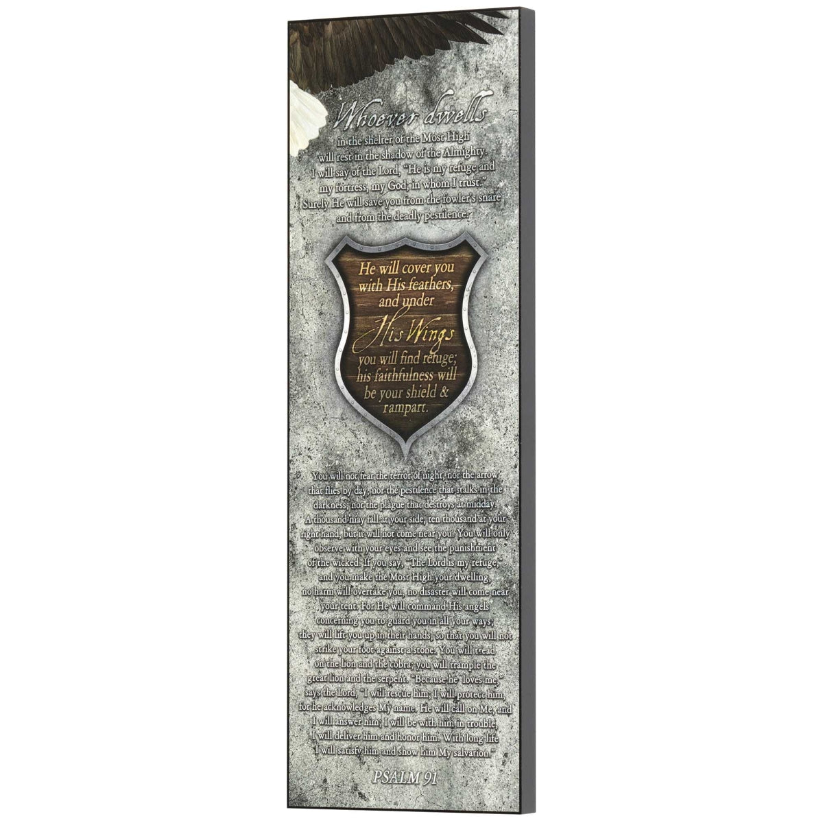 Plaque/Wall/Eagle/Psalm91