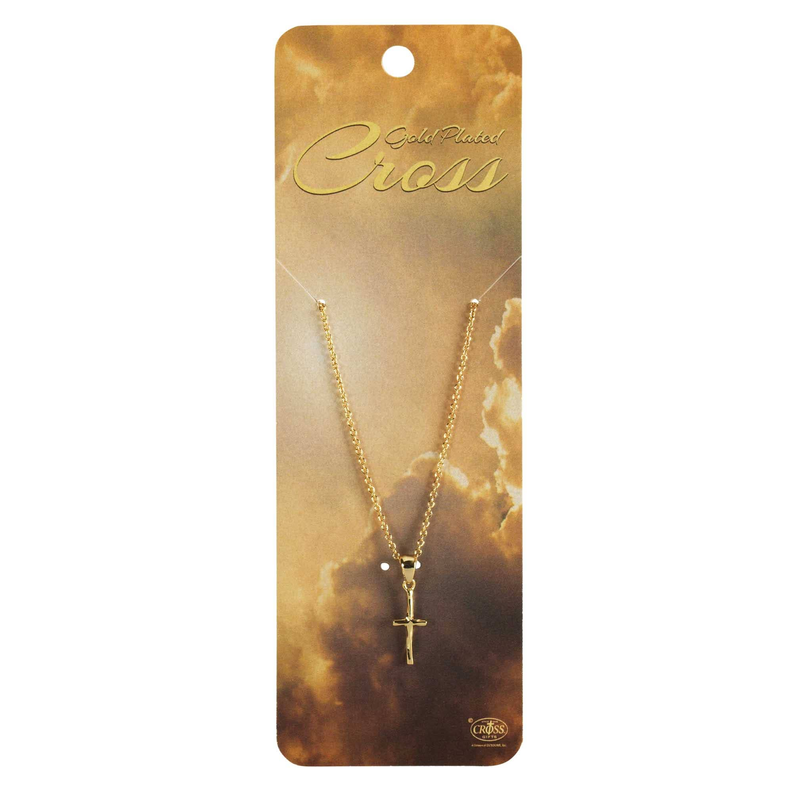 Necklace/EtchedBoxCross