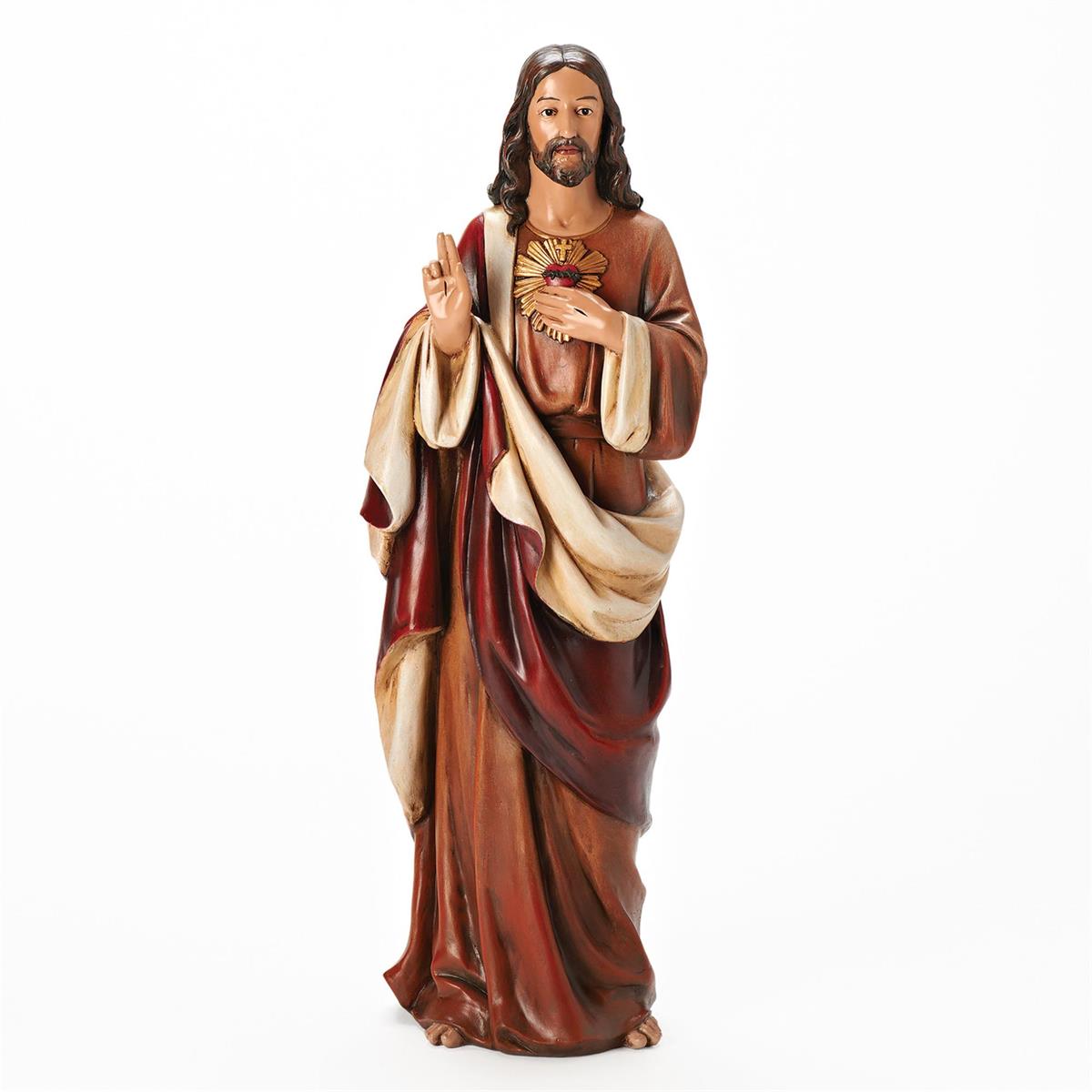 Statue/Sacred Heart of Jesus/18"